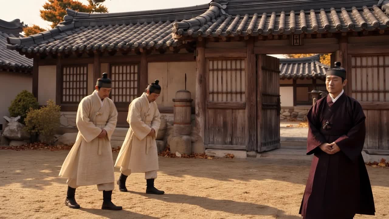 진산 관아에 자수한 두 사람